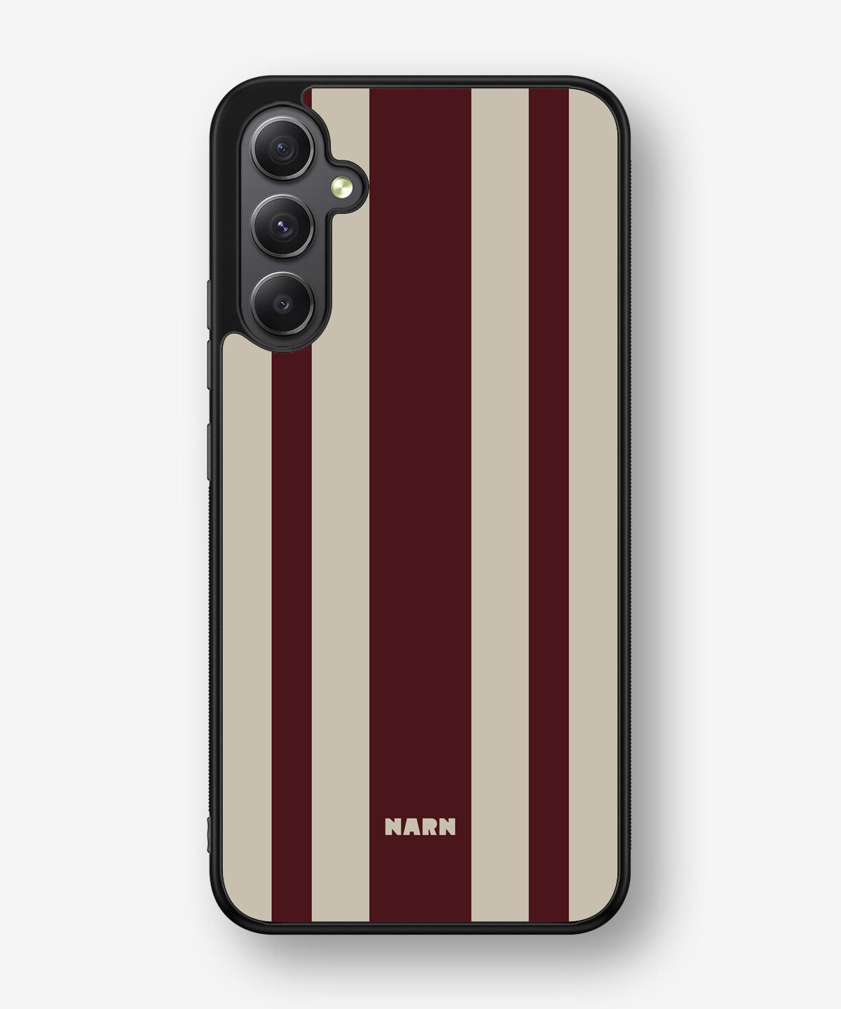 Samsung Galaxy A34 5G Hard Case – Bordeaux Stripe - View 1