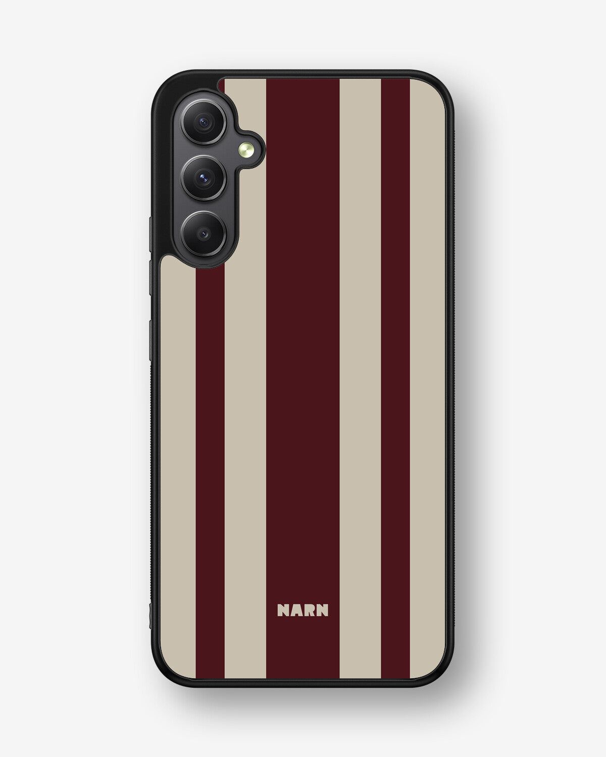 Samsung Galaxy A34 5G Hard Case – Bordeaux Stripe - View 1
