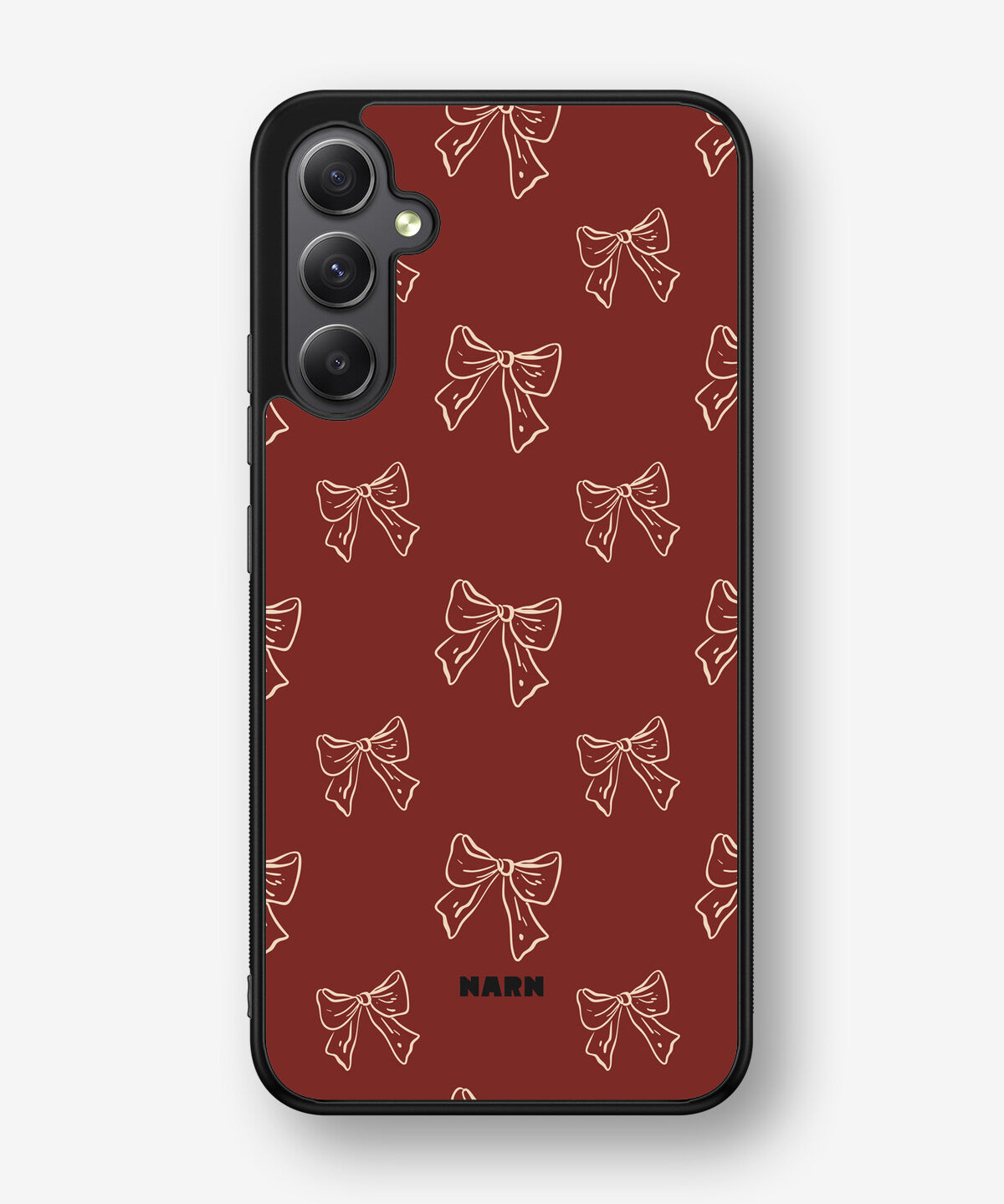 Samsung Galaxy A34 5G Hard Case – Cherry Bows - View 1