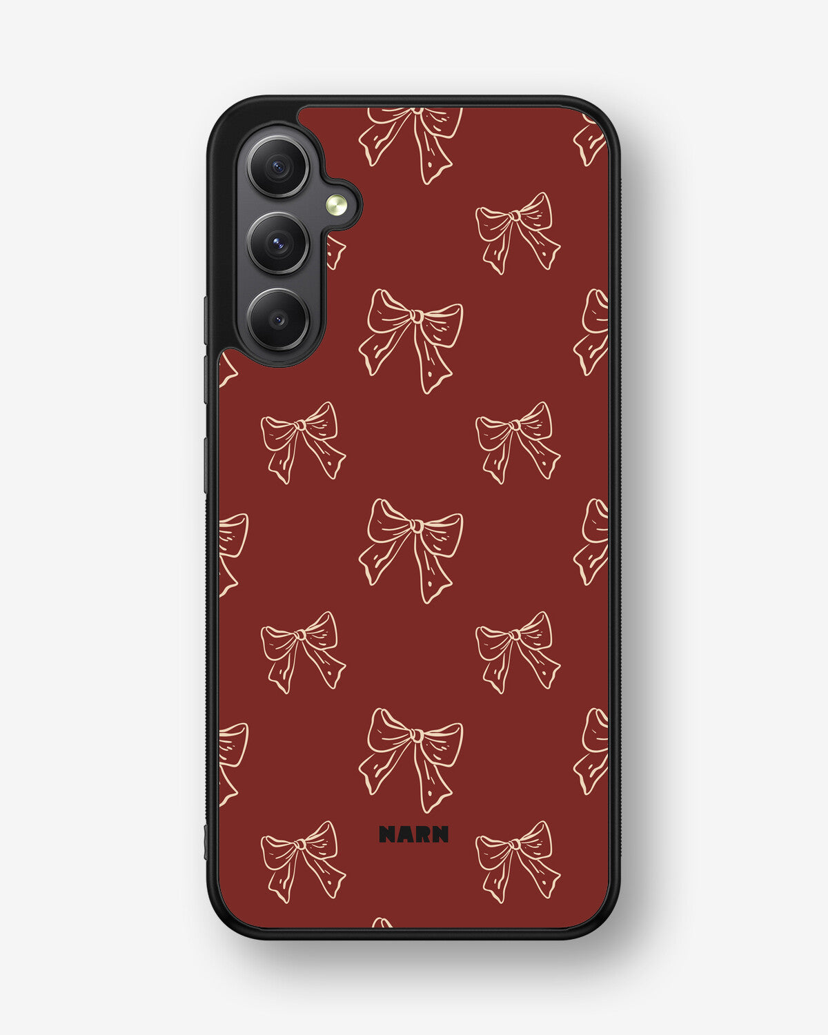 Samsung Galaxy A34 5G Hard Case – Cherry Bows - View 1