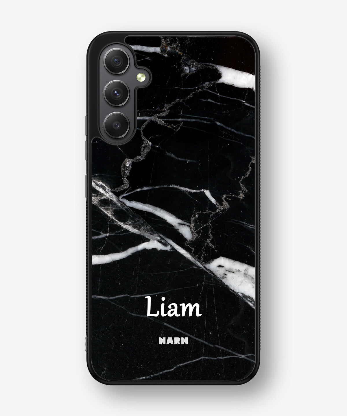 Samsung Galaxy A34 5G Hard Case – Custom - Black Marble - View 1