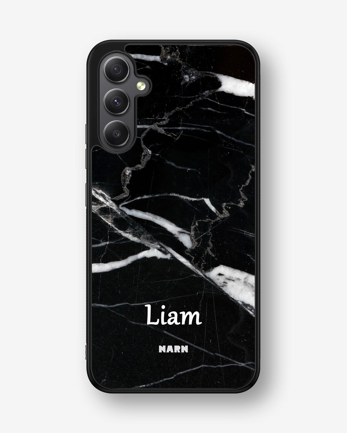 Samsung Galaxy A34 5G Hard Case – Custom - Black Marble - View 1