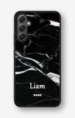 Samsung Galaxy A34 5G Hard Case – Custom - Black Marble - View 1