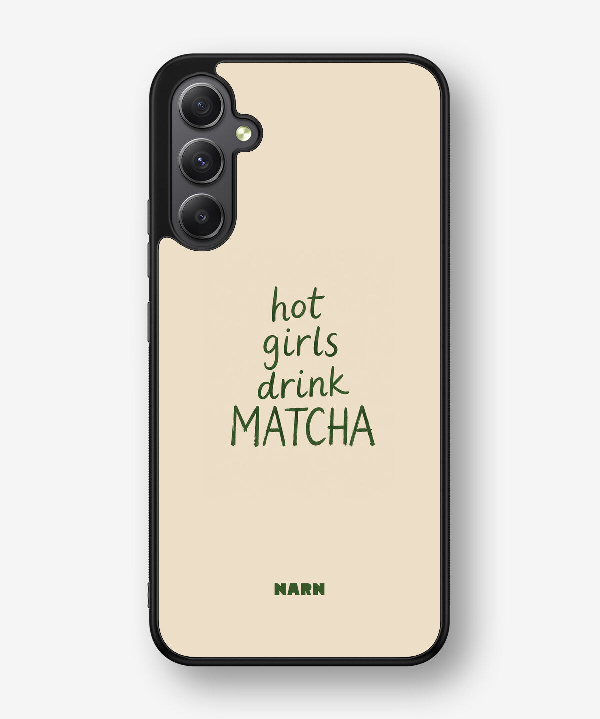 Samsung Galaxy A34 5G Hard Case – Drink Matcha - View 1