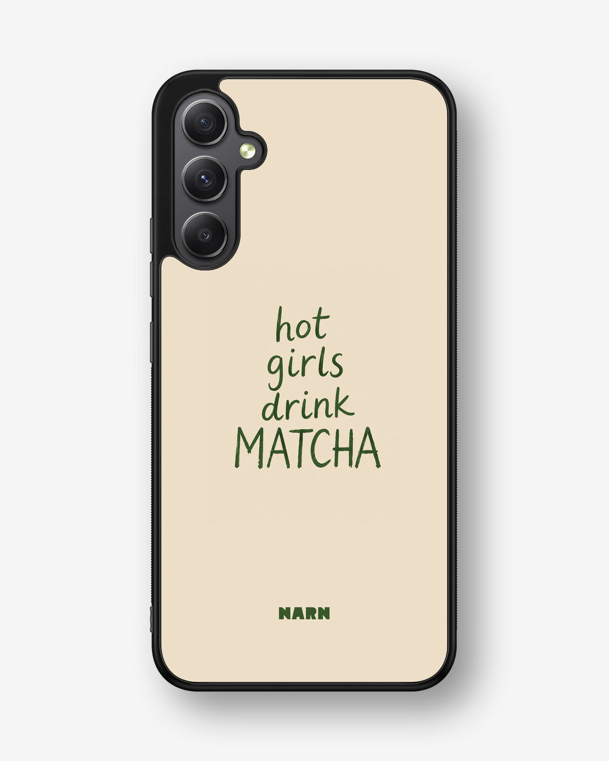 Samsung Galaxy A34 5G Hard Case – Drink Matcha - View 1