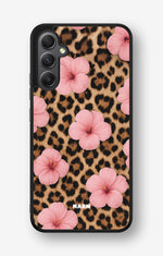 Samsung Galaxy A34 5G Hard Case – Leopard Flower - View 1
