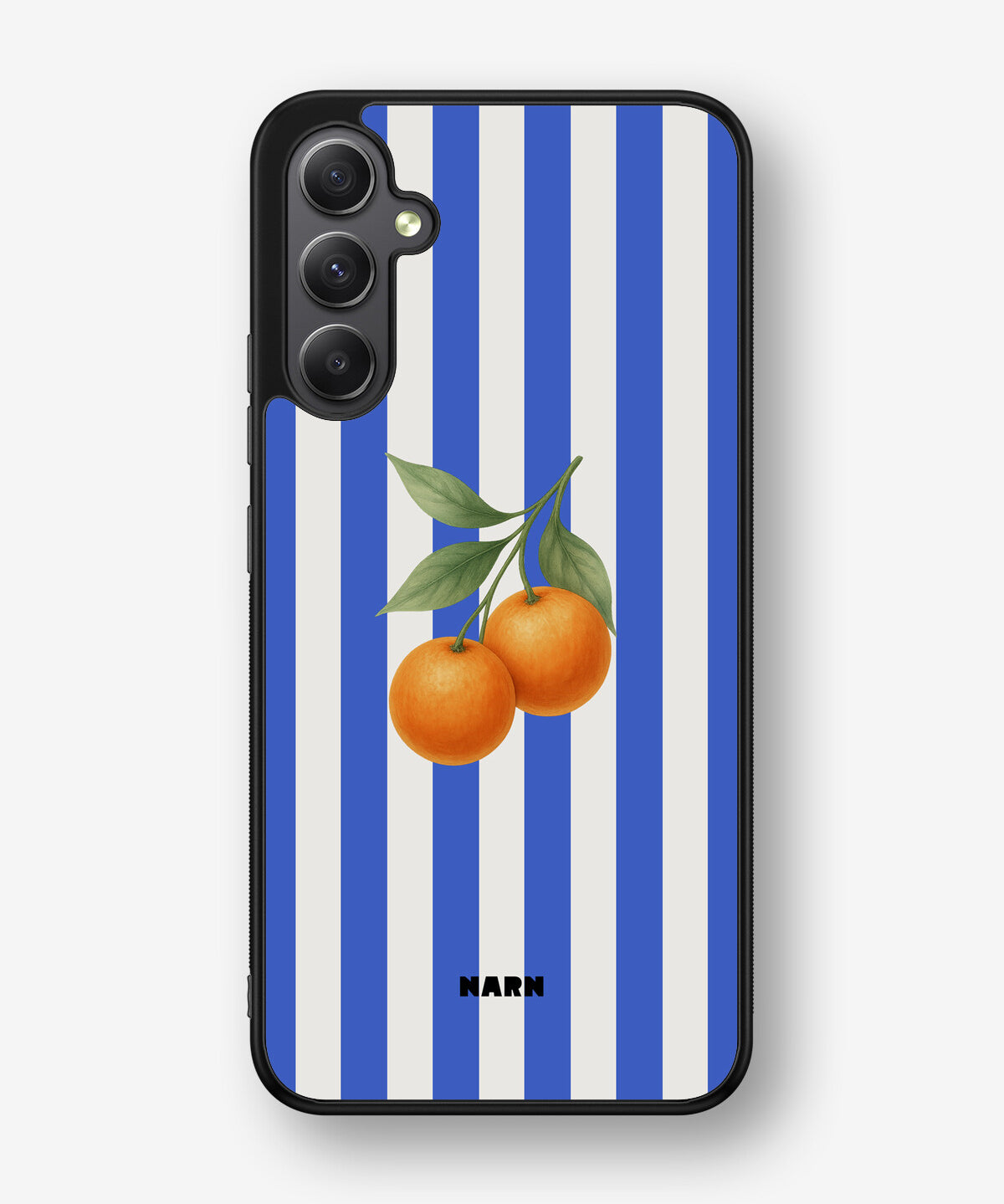 Samsung Galaxy A34 5G Hard Case – Orange Stripes - View 1