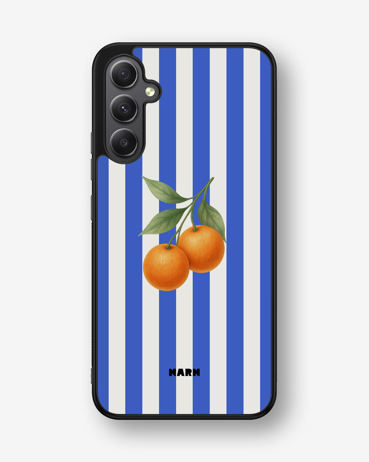 Samsung Galaxy A34 5G Hard Case – Orange Stripes - View 1