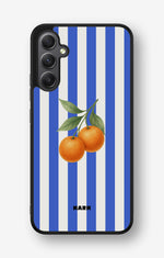Samsung Galaxy A34 5G Hard Case – Orange Stripes - View 1