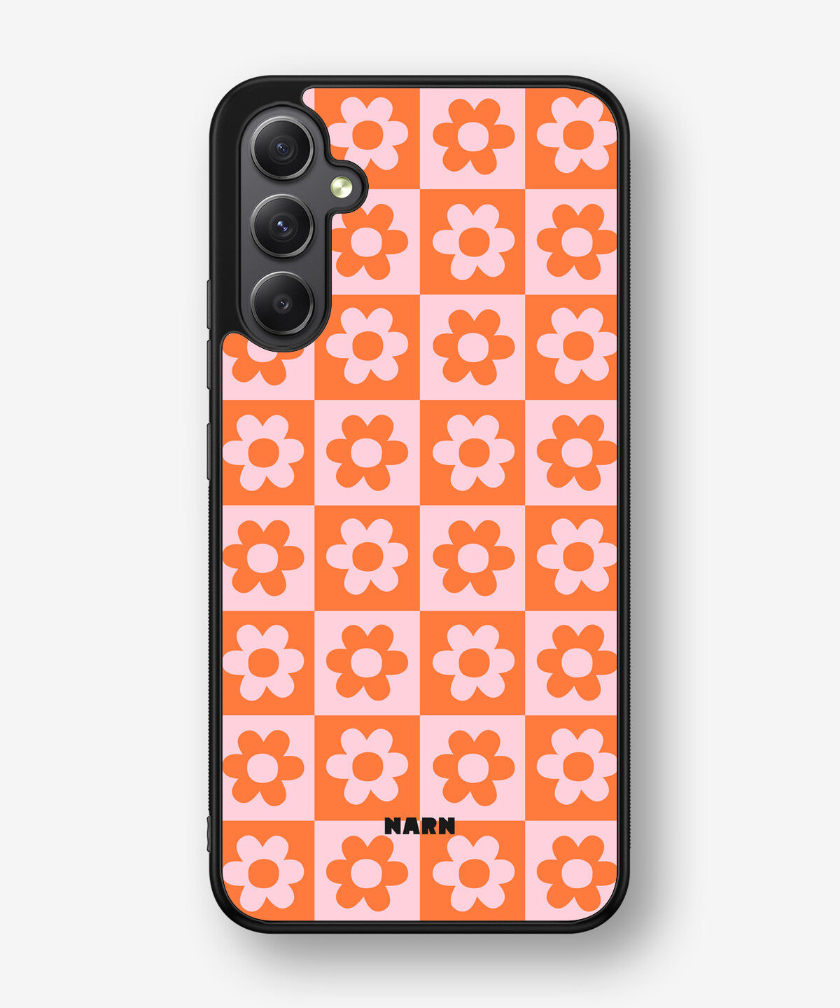 Samsung Galaxy A34 5G Hard Case – Peach Petals - View 1