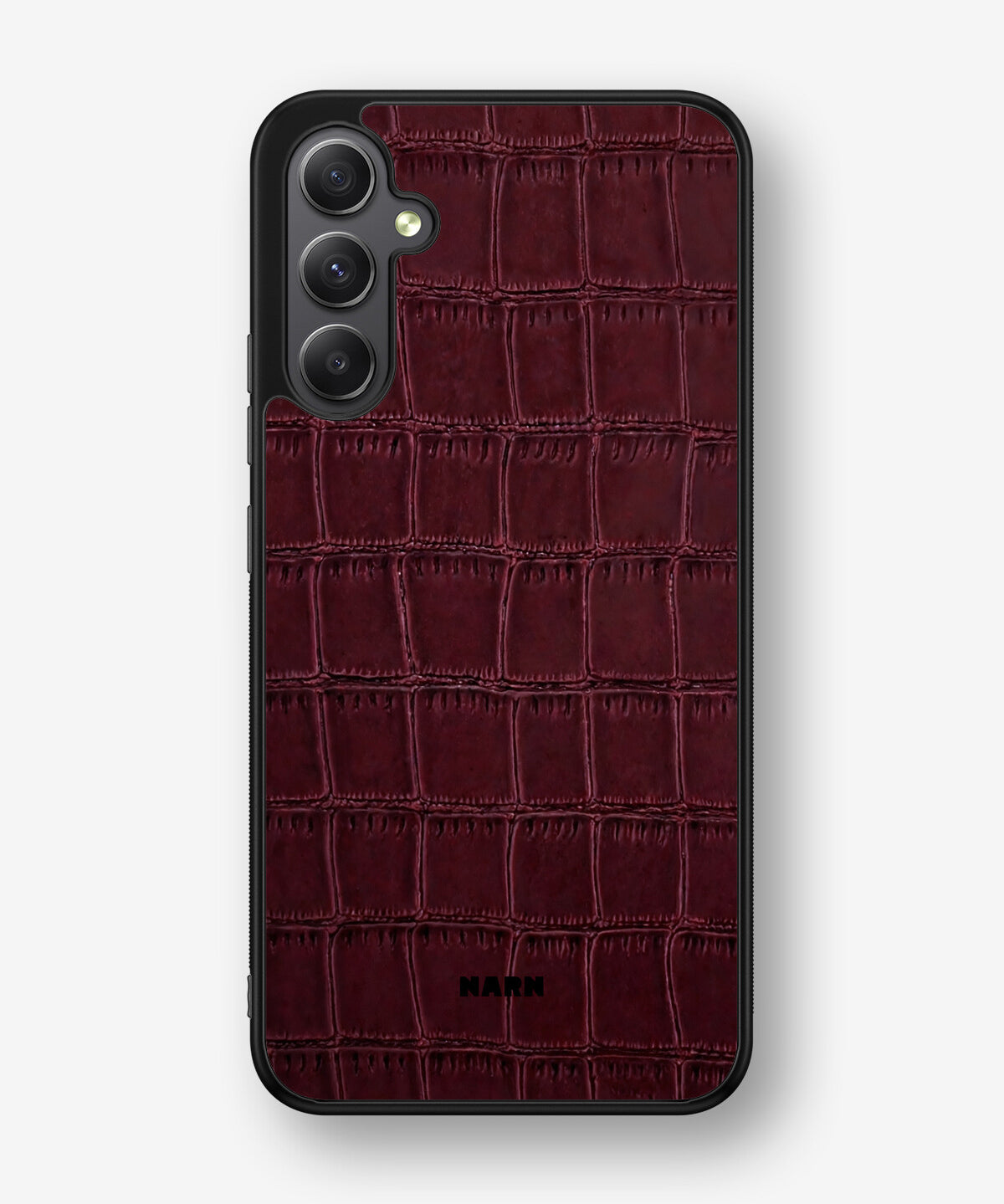 Samsung Galaxy A34 5G Hard Case – Rouge Croc - View 1
