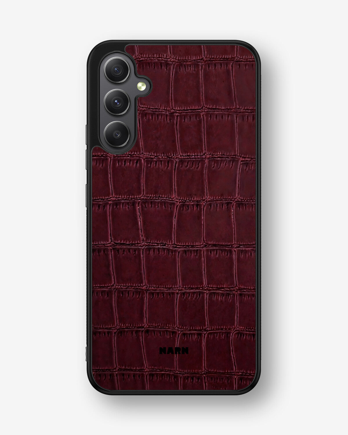 Samsung Galaxy A34 5G Hard Case – Rouge Croc - View 1