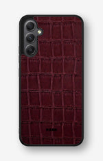 Samsung Galaxy A34 5G Hard Case – Rouge Croc - View 1