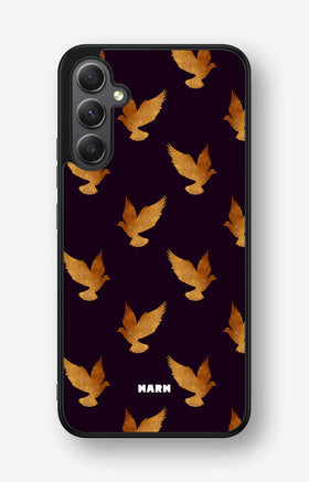 Samsung Galaxy A34 5G Hard Case – Royal Doves - View 1