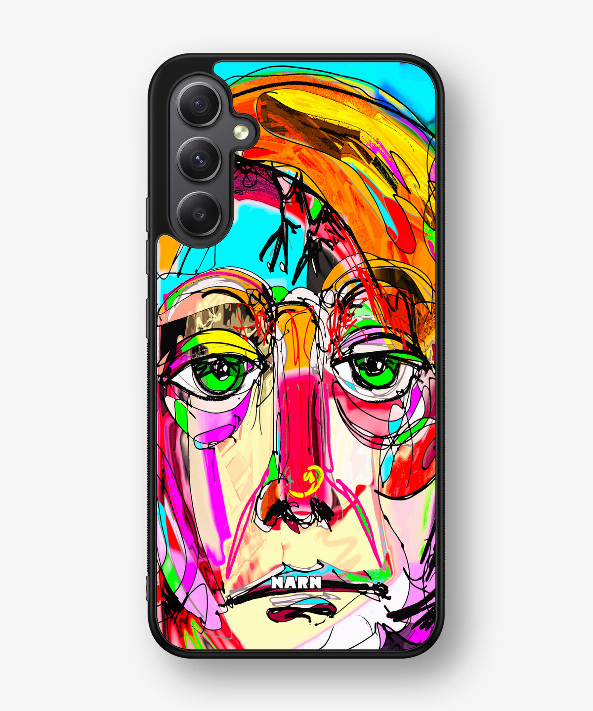 Samsung Galaxy A34 5G Hard Case – Abstract Portrait - View 1