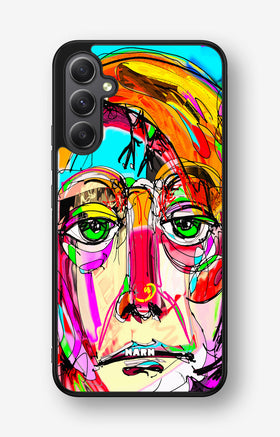 Samsung Galaxy A34 5G Hard Case – Abstract Portrait - View 1