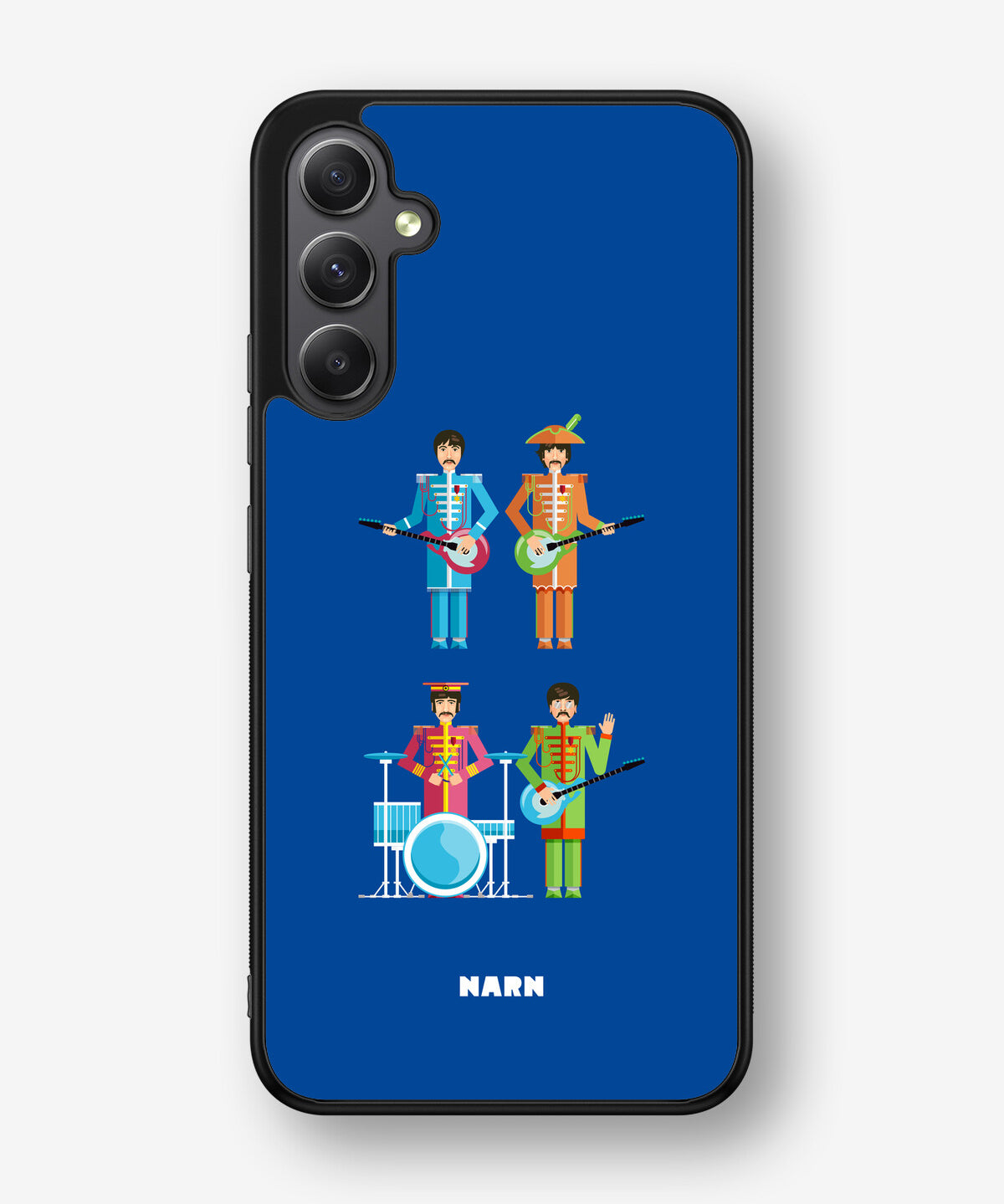 Samsung Galaxy A34 5G Hard Case – Beatles Blue - View 1
