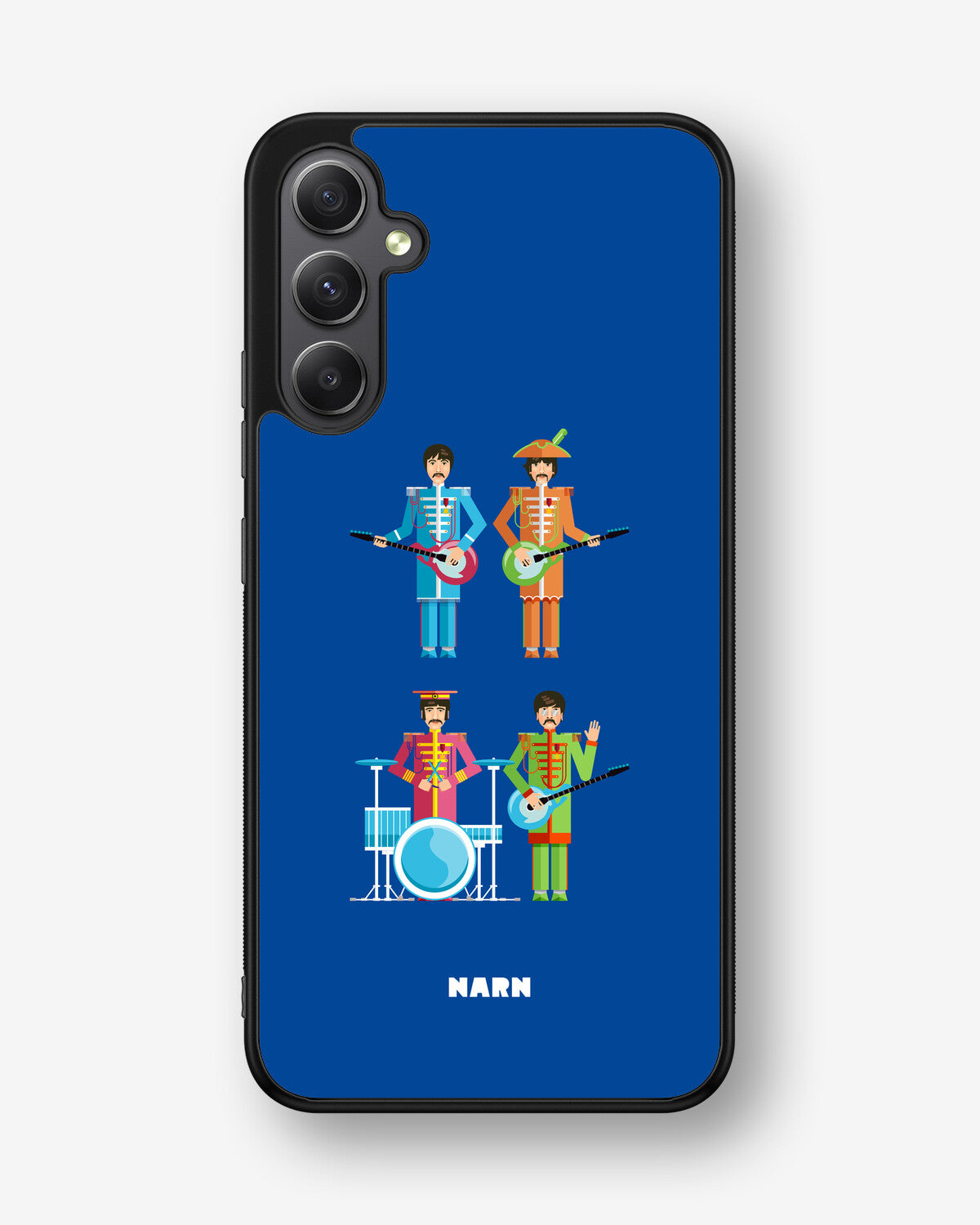 Samsung Galaxy A34 5G Hard Case – Beatles Blue - View 1