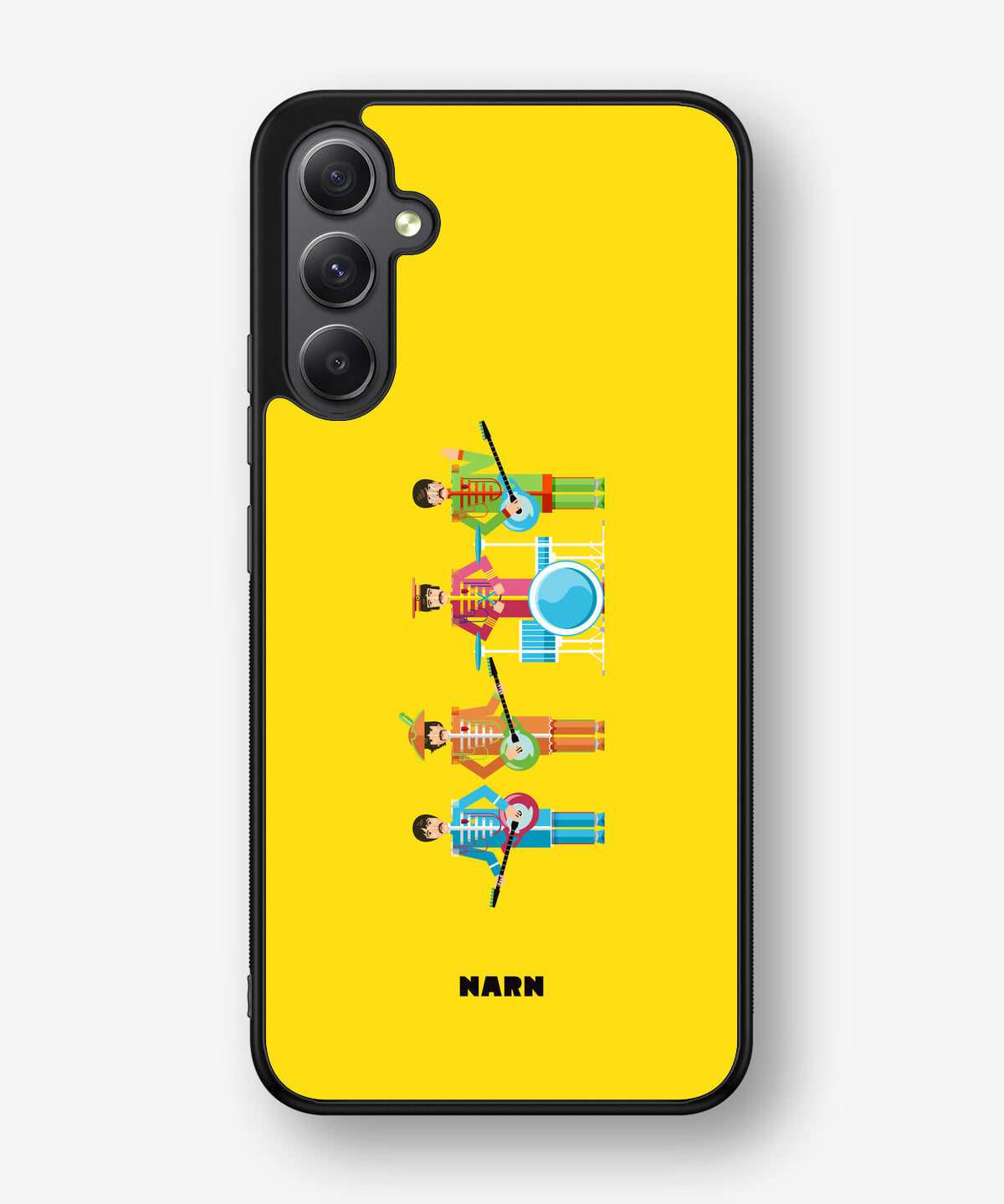 Samsung Galaxy A34 5G Hard Case – Beatles Yellow - View 1