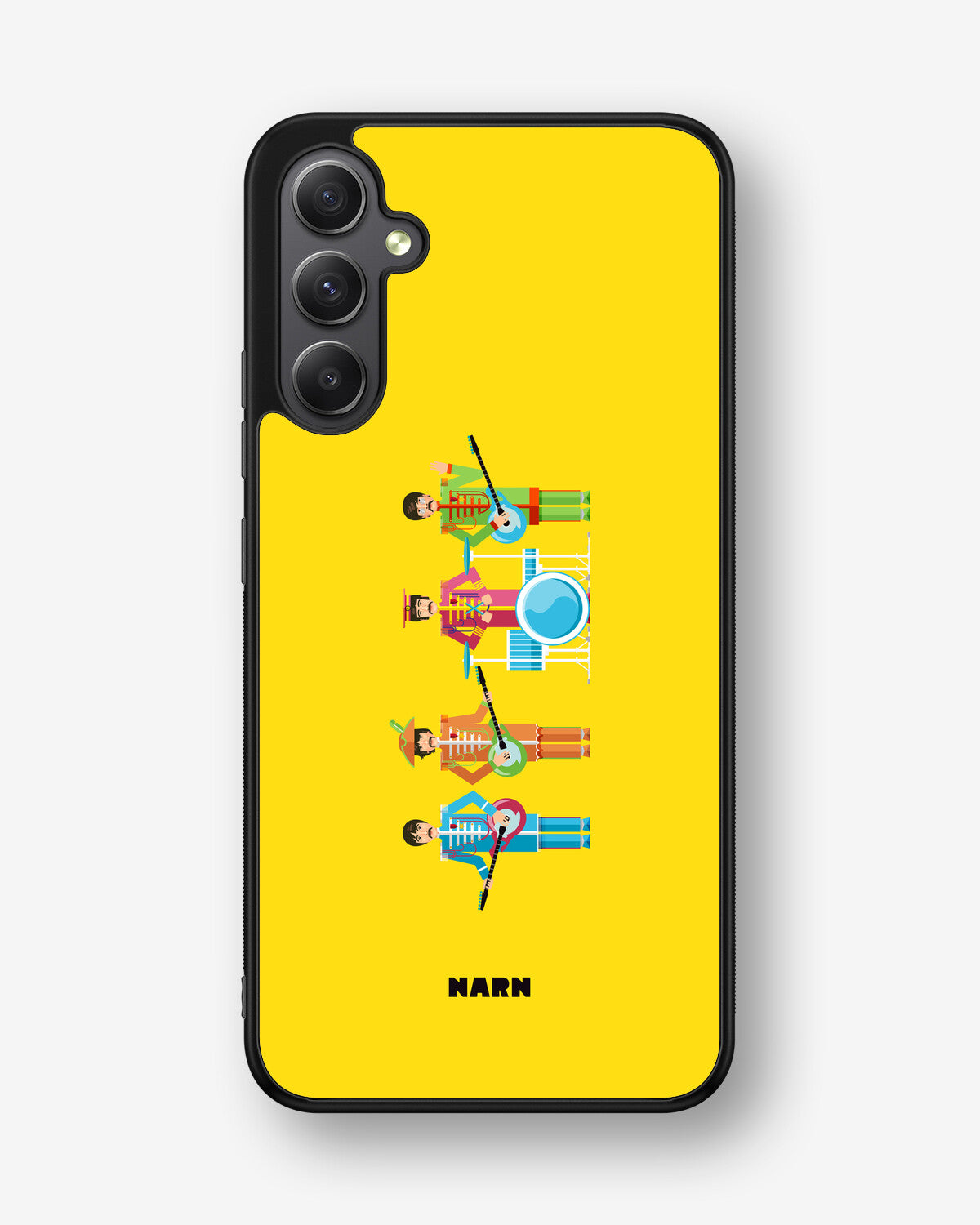 Samsung Galaxy A34 5G Hard Case – Beatles Yellow - View 1