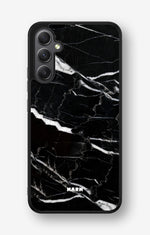 Samsung Galaxy A34 5G Hard Case – Black Marble - View 1
