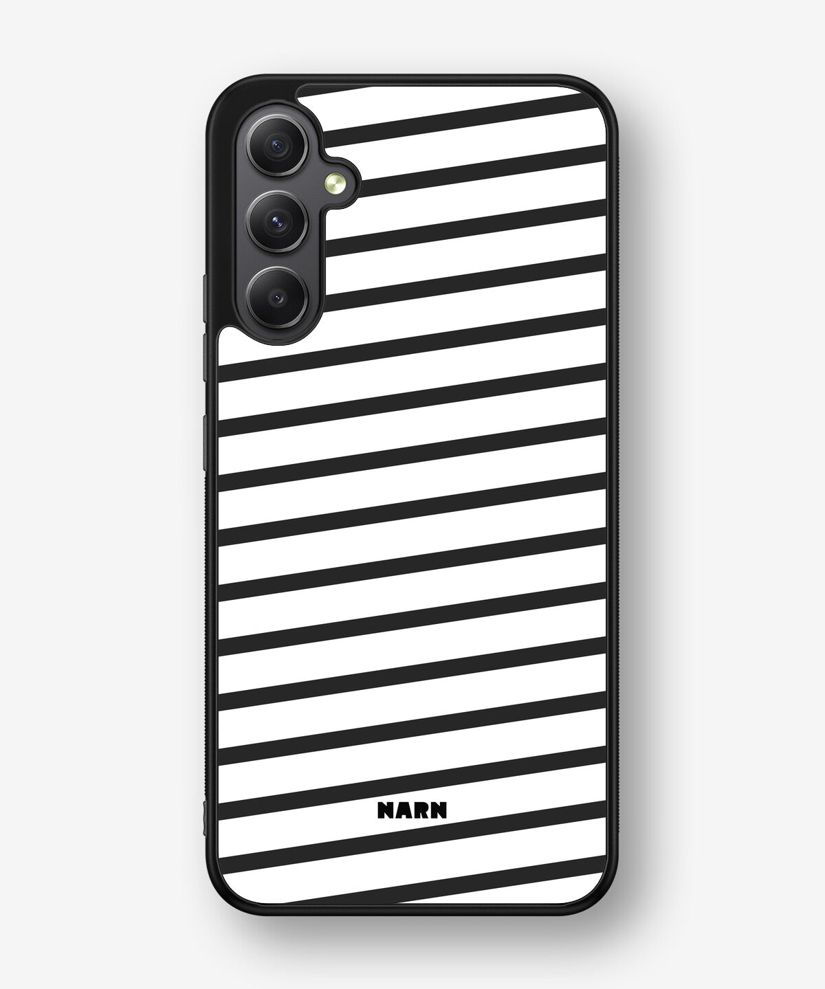 Samsung Galaxy A34 5G Hard Case – Black Stripes - View 1