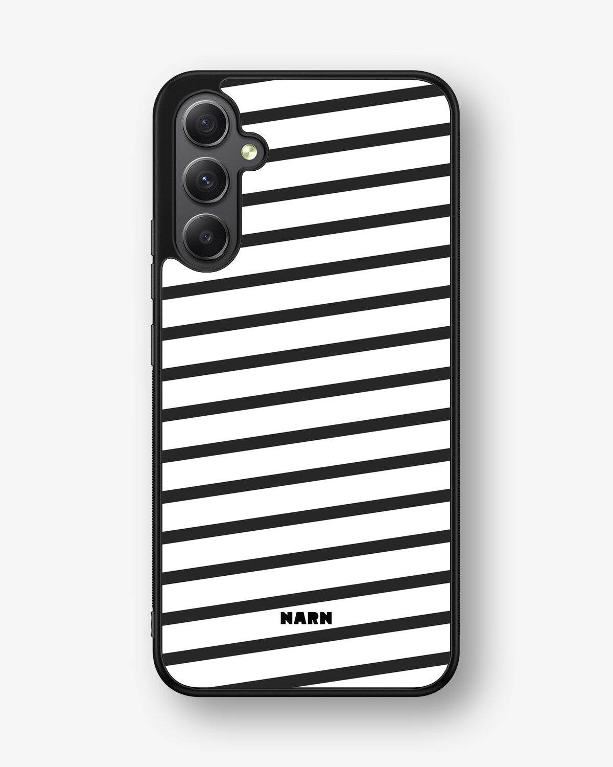 Samsung Galaxy A34 5G Hard Case – Black Stripes - View 1