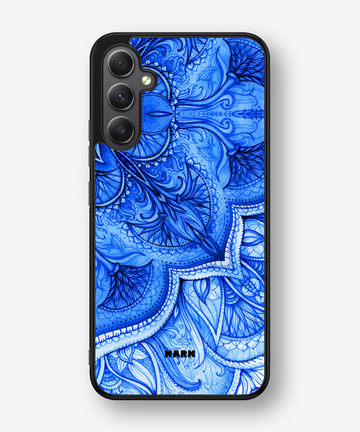 Samsung Galaxy A34 5G Hard Case – Blue Vintage - View 1