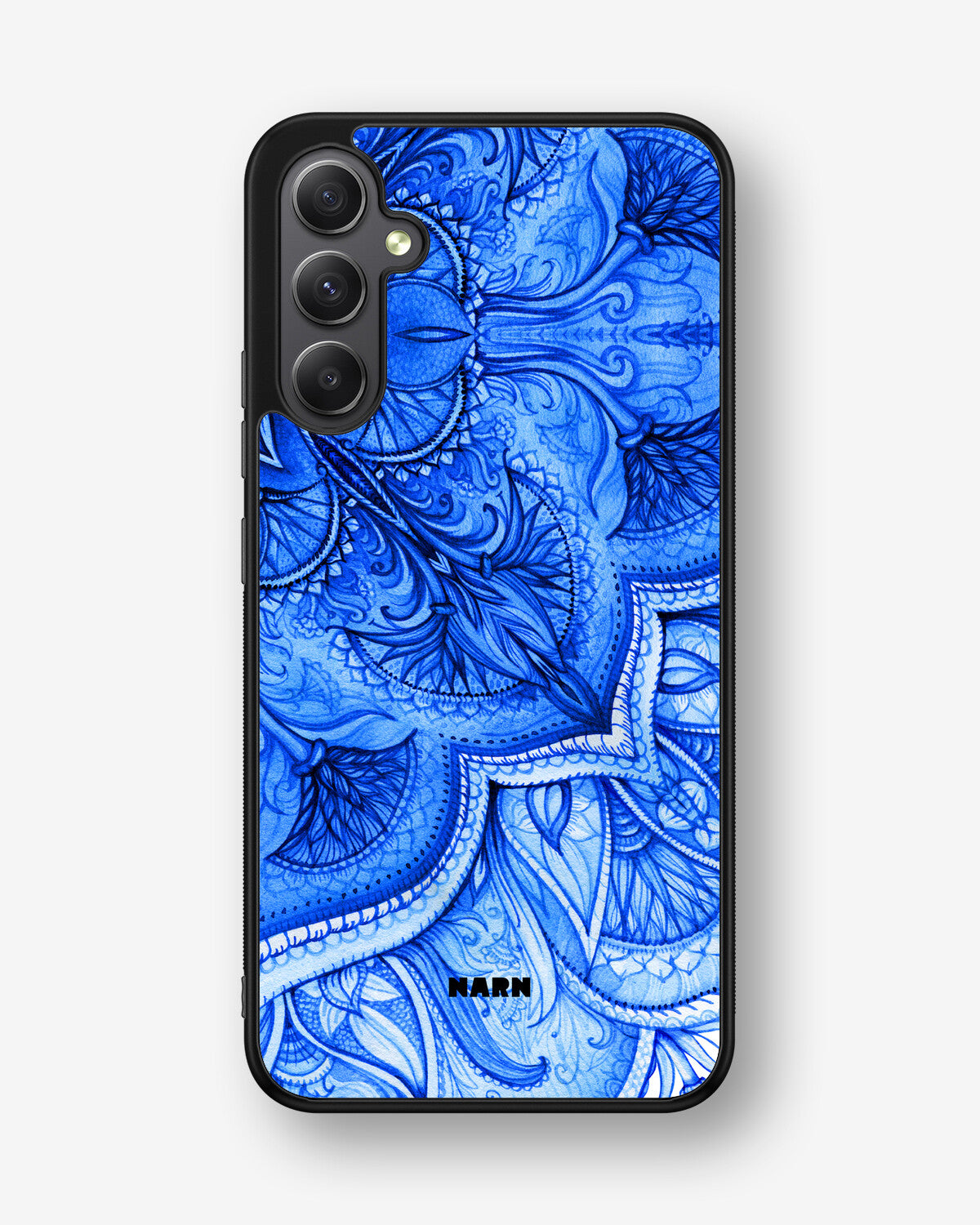Samsung Galaxy A34 5G Hard Case – Blue Vintage - View 1