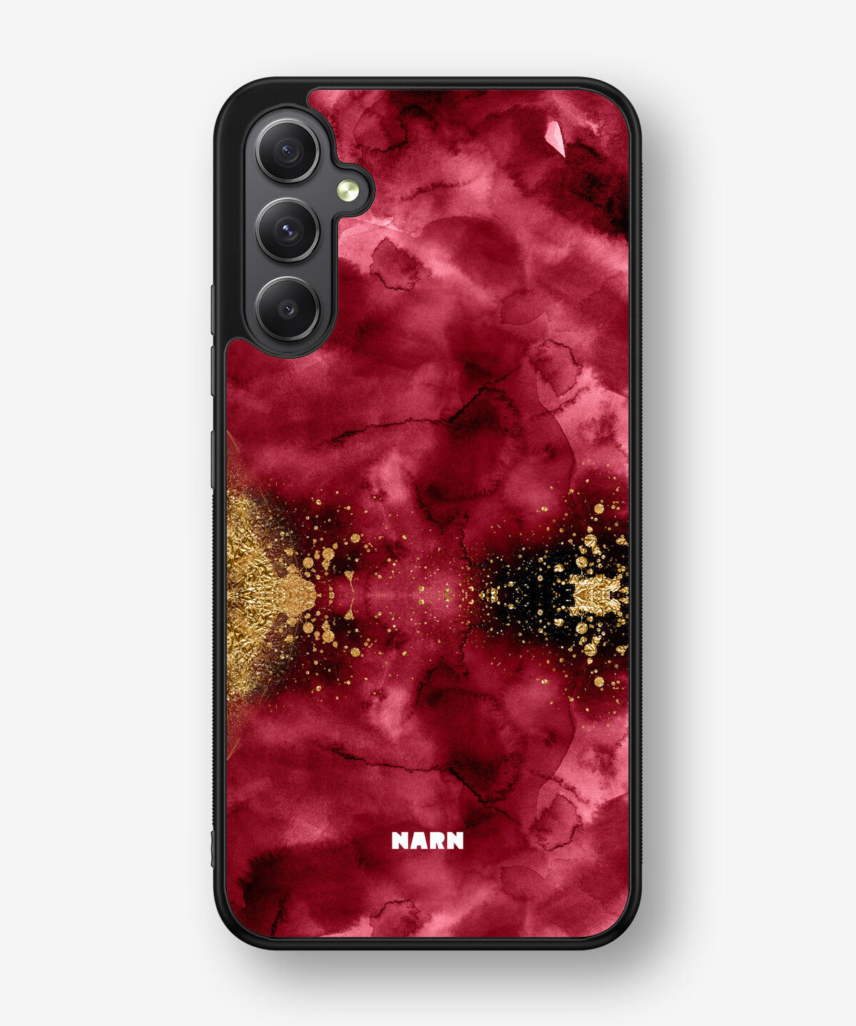Samsung Galaxy A34 5G Hard Case – Burgendy Shimmer - View 1