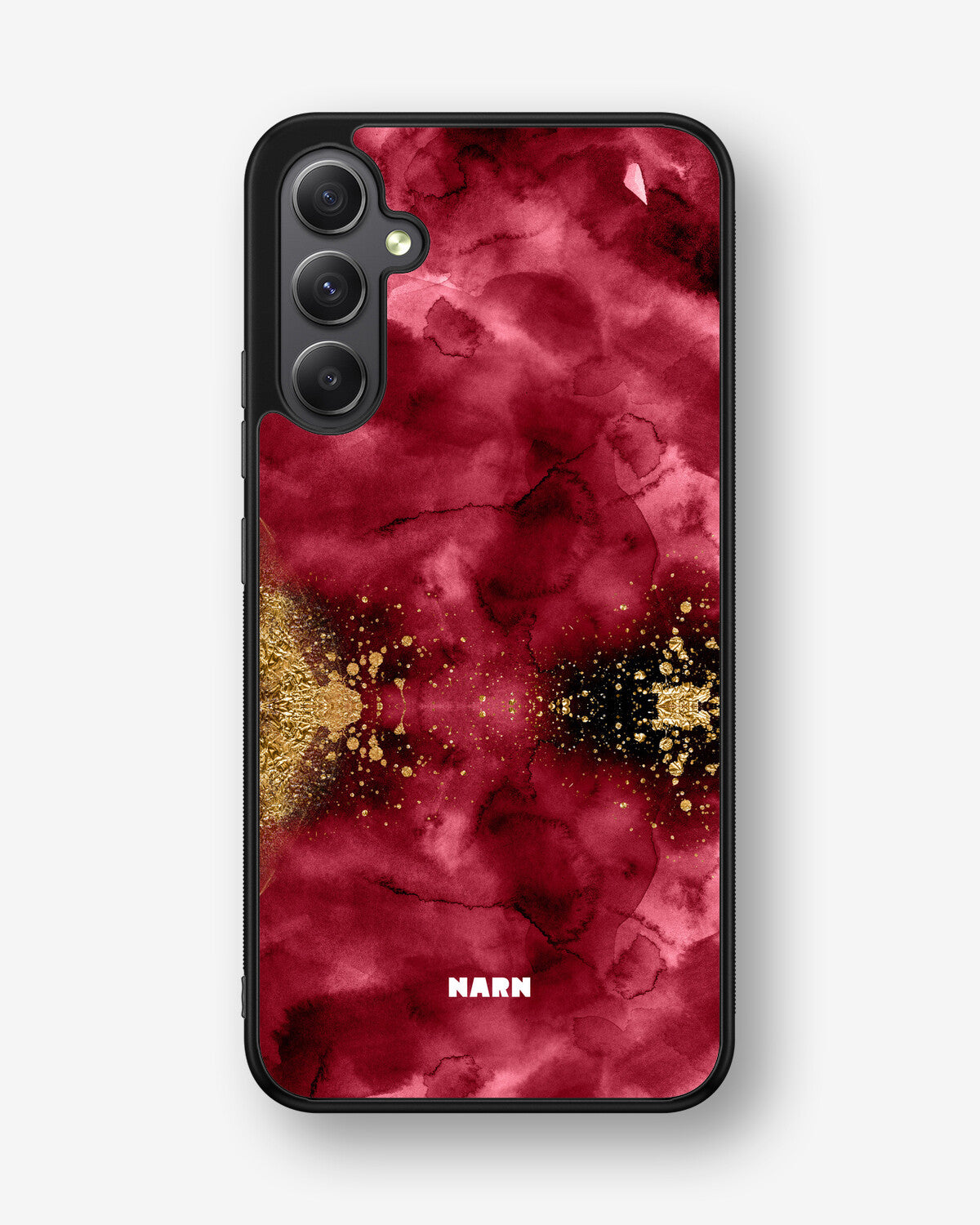 Samsung Galaxy A34 5G Hard Case – Burgendy Shimmer - View 1