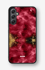 Samsung Galaxy A34 5G Hard Case – Burgendy Shimmer - View 1