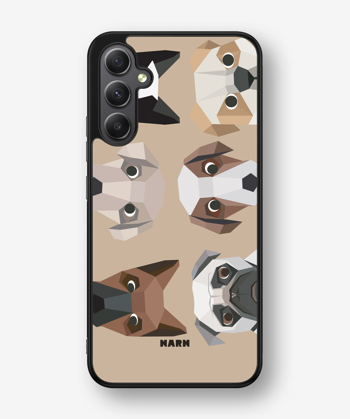Samsung Galaxy A34 5G Hard Case – Cute Dogs - View 1