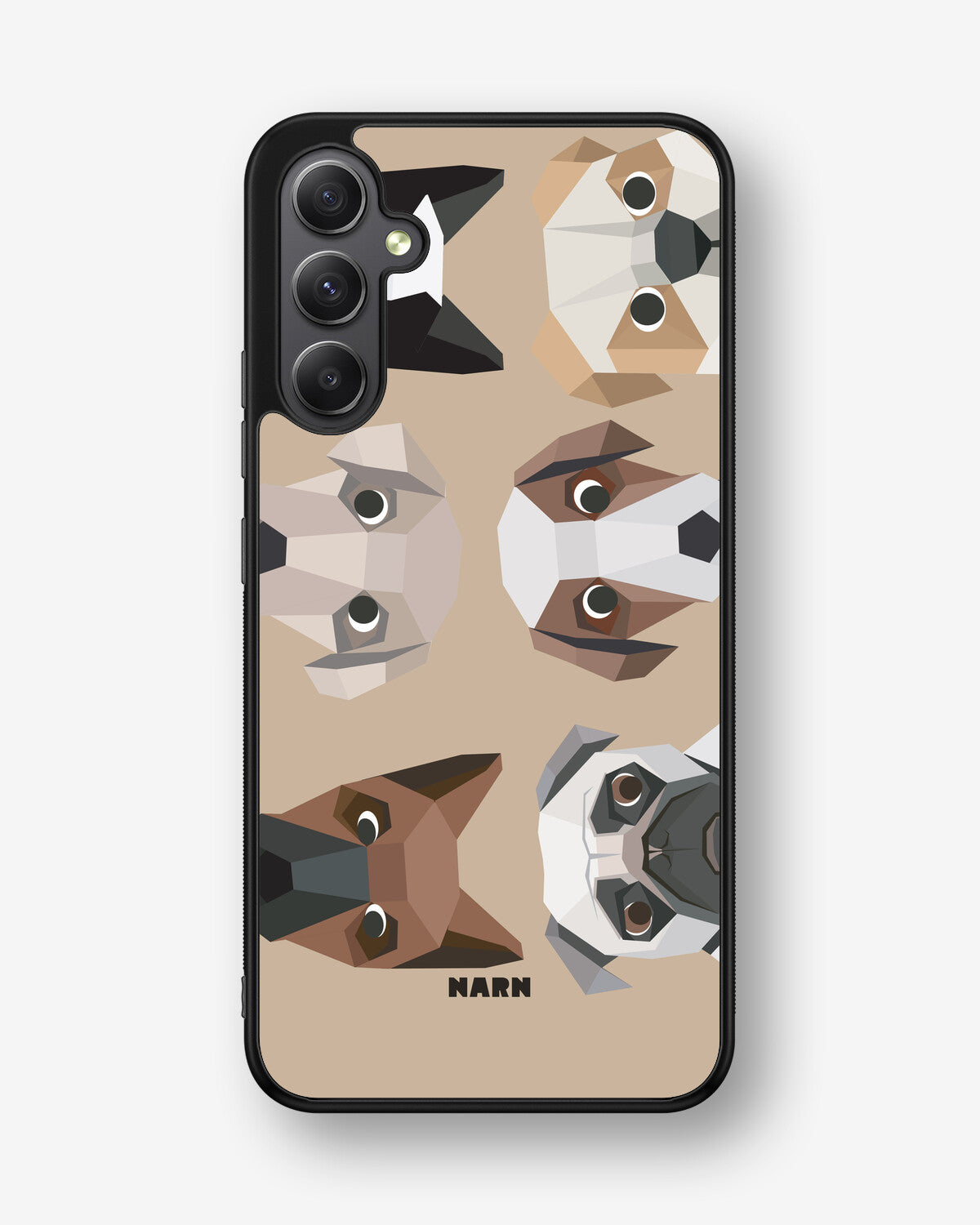 Samsung Galaxy A34 5G Hard Case – Cute Dogs - View 1