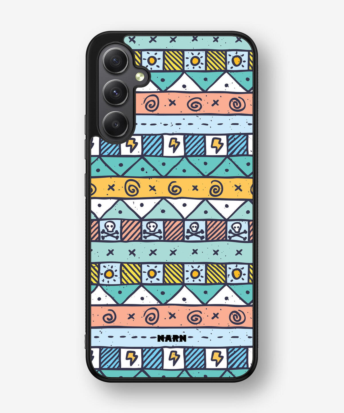 Samsung Galaxy A34 5G Hard Case – Cute Pattern - View 1