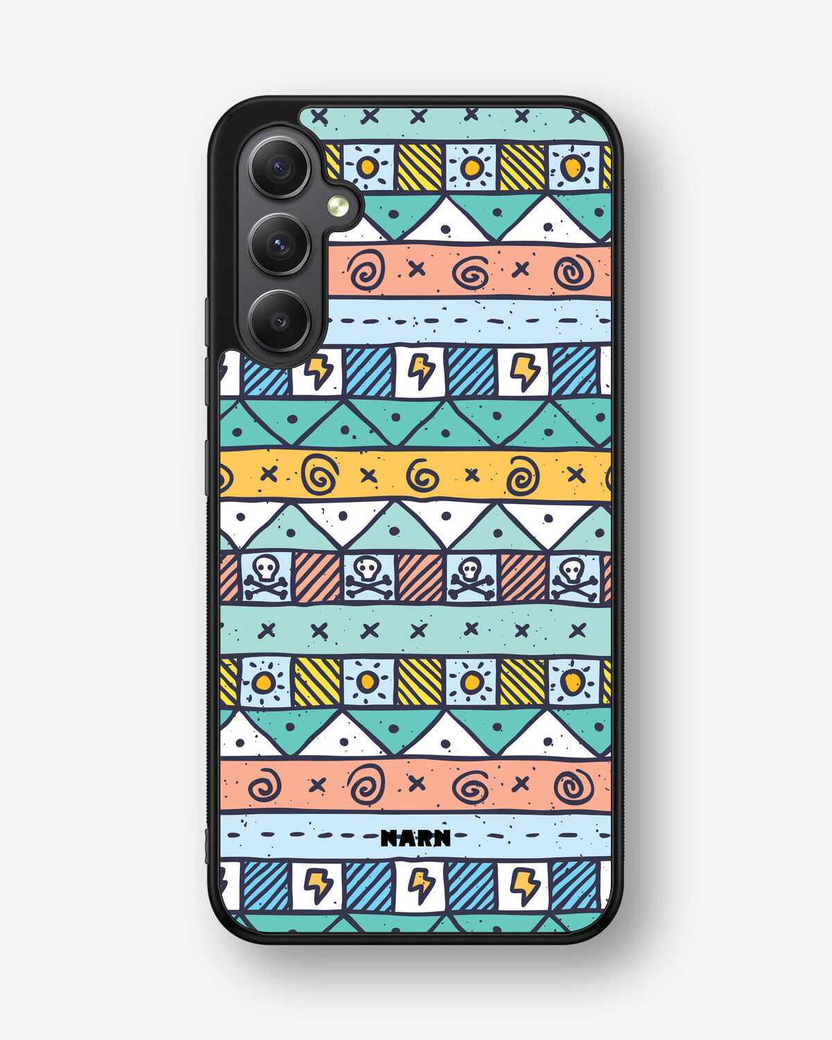 Samsung Galaxy A34 5G Hard Case – Cute Pattern - View 1
