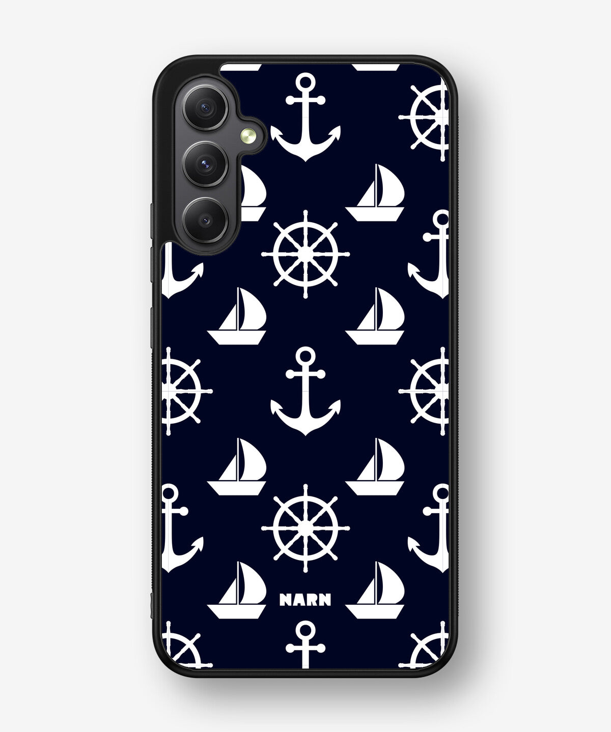 Samsung Galaxy A34 5G Hard Case – Deep Blue Voyage - View 1