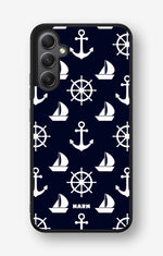 Samsung Galaxy A34 5G Hard Case – Deep Blue Voyage - View 1
