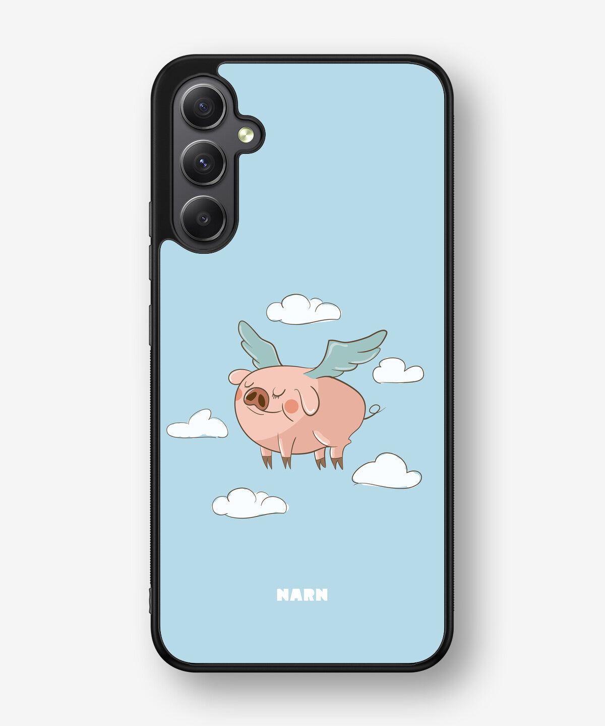 Samsung Galaxy A34 5G Hard Case – Dreamy Pig - View 1