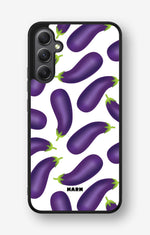 Samsung Galaxy A34 5G Hard Case – Eggplant Pattern - View 1