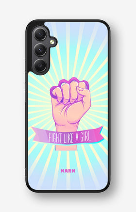 Samsung Galaxy A34 5G Hard Case – Fight Like A Girl - View 1