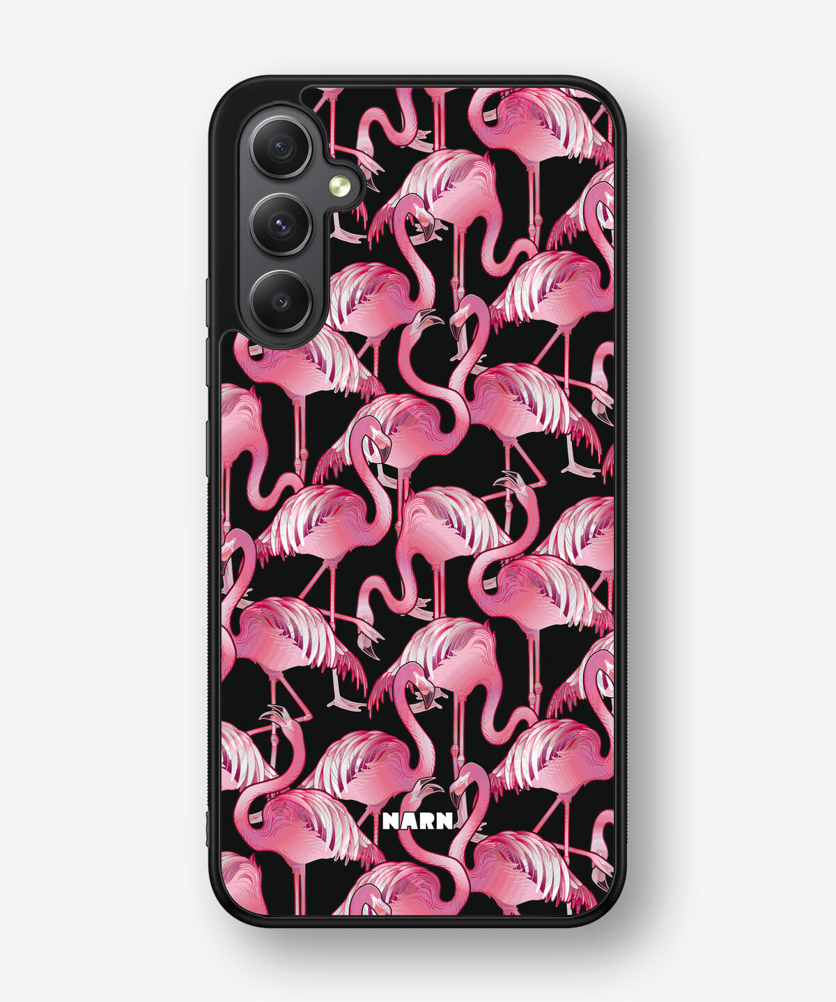 Samsung Galaxy A34 5G Hard Case – Flamingos - View 1
