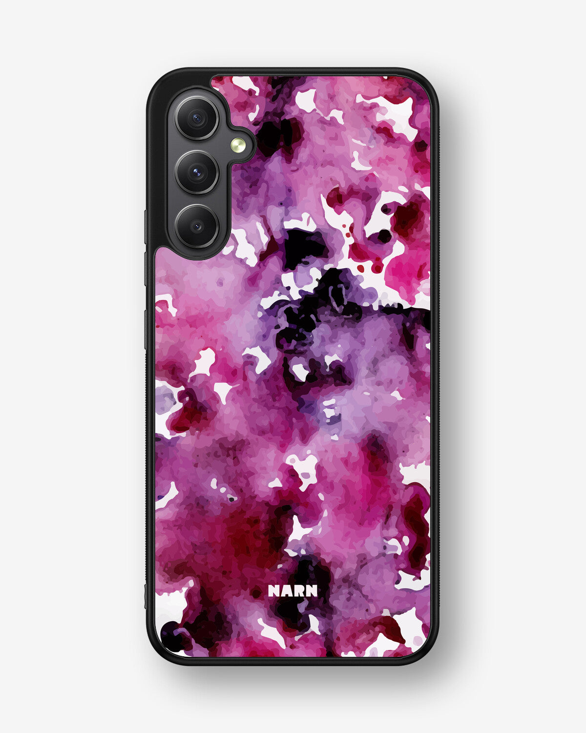 Samsung Galaxy A34 5G Hard Case – Floral Splash - View 1