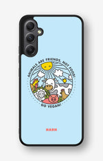 Samsung Galaxy A34 5G Hard Case – Friends, Not Food - View 1