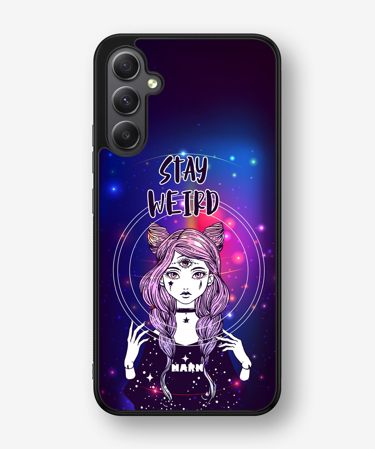 Samsung Galaxy A34 5G Hard Case – Galactic Weird - View 1