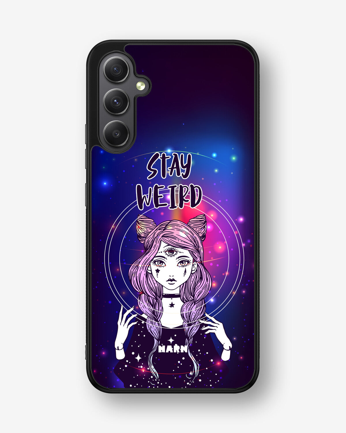 Samsung Galaxy A34 5G Hard Case – Galactic Weird - View 1