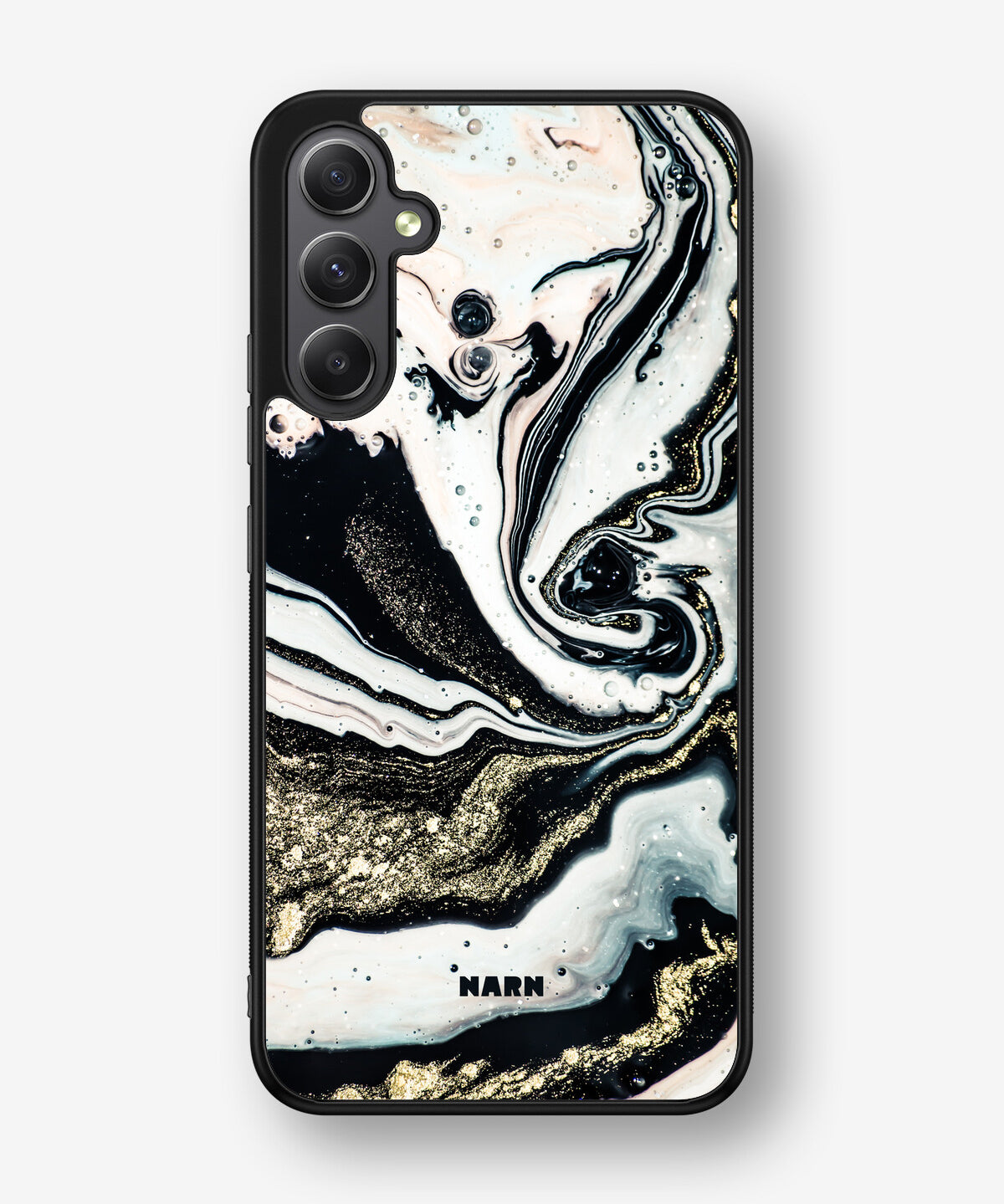 Samsung Galaxy A34 5G Hard Case – Golden Swirl - View 1