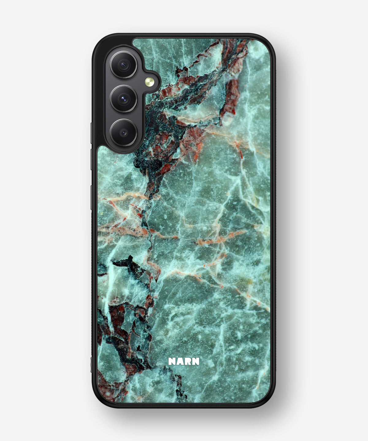 Samsung Galaxy A34 5G Hard Case – Green Marble - View 1