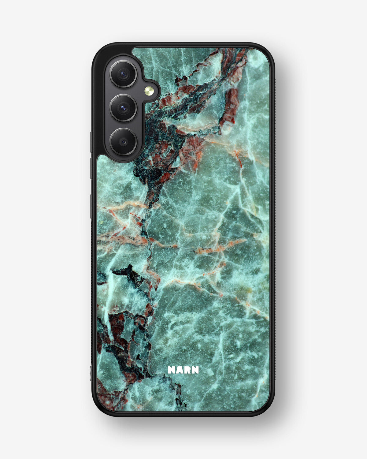 Samsung Galaxy A34 5G Hard Case – Green Marble - View 1