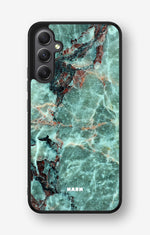 Samsung Galaxy A34 5G Hard Case – Green Marble - View 1